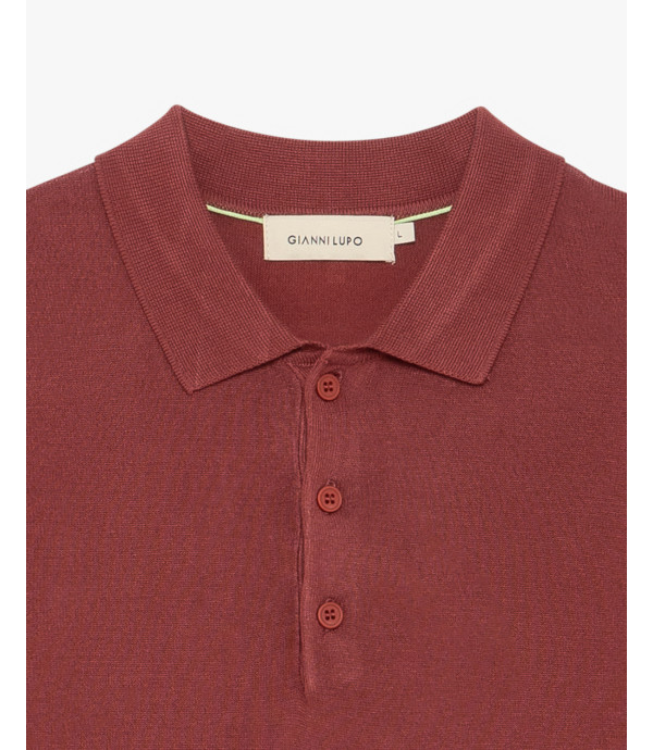 Polo in maglia muscle fit