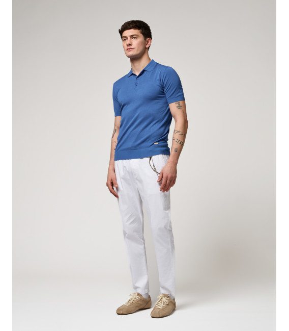 Polo in maglia muscle fit