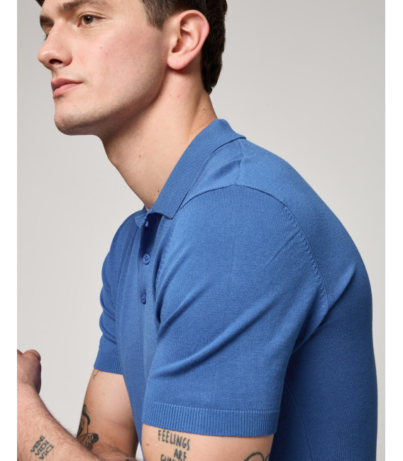 Polo in maglia muscle fit