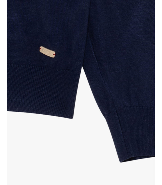 Polo a maniche lunghe relaxed fit