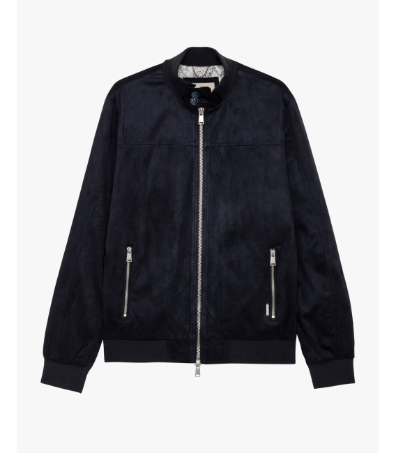 Bomber effetto camoscio