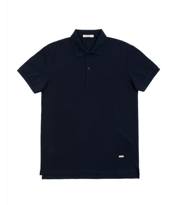 Polo in piquet con logo