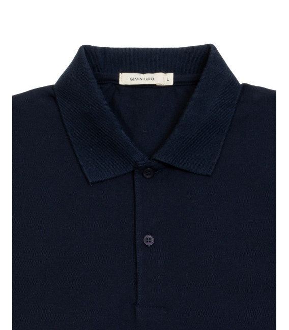 Polo in piquet con logo