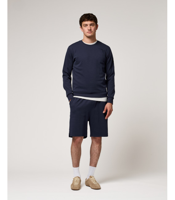 Bermuda joggers con logo ricamato