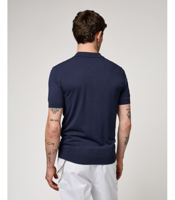 Polo in maglia muscle fit