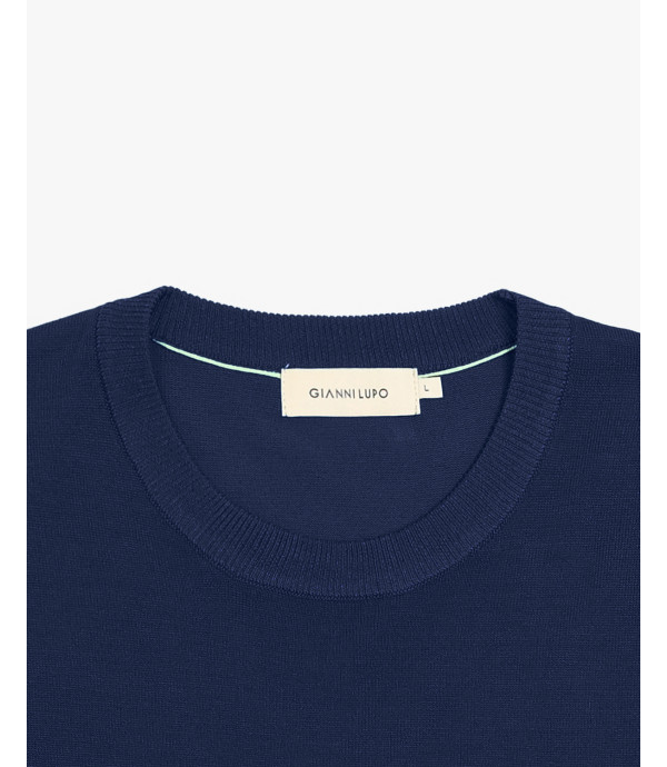 T-shirt in maglia muscle fit