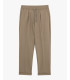 Pantaloni con laccio relaxed fit