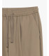 Pantaloni con laccio relaxed fit