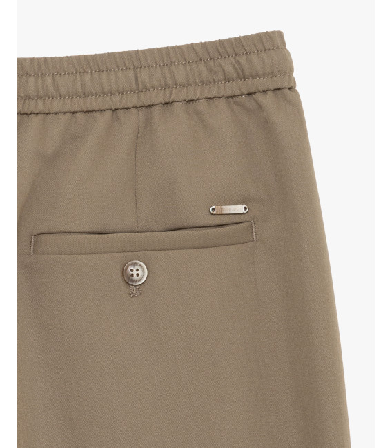 Pantaloni con laccio relaxed fit