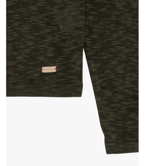 Maglione girocollo texturizzato