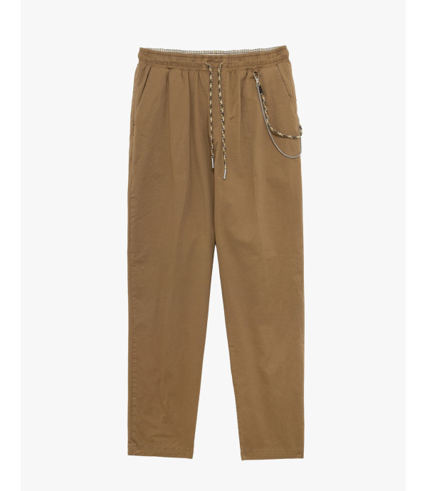 Pantaloni LEONARD con coulisse in cotone