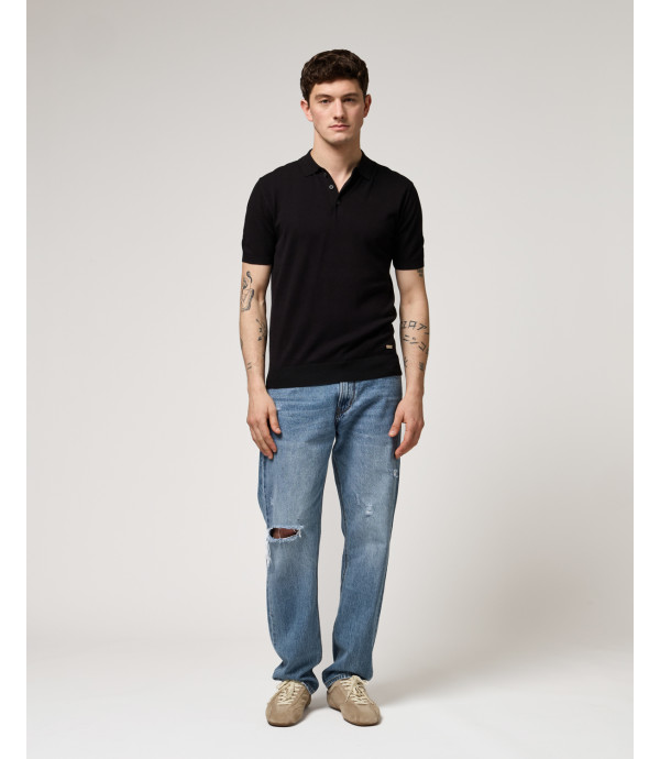 Polo in maglia muscle fit