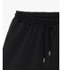 Bermuda joggers con logo ricamato