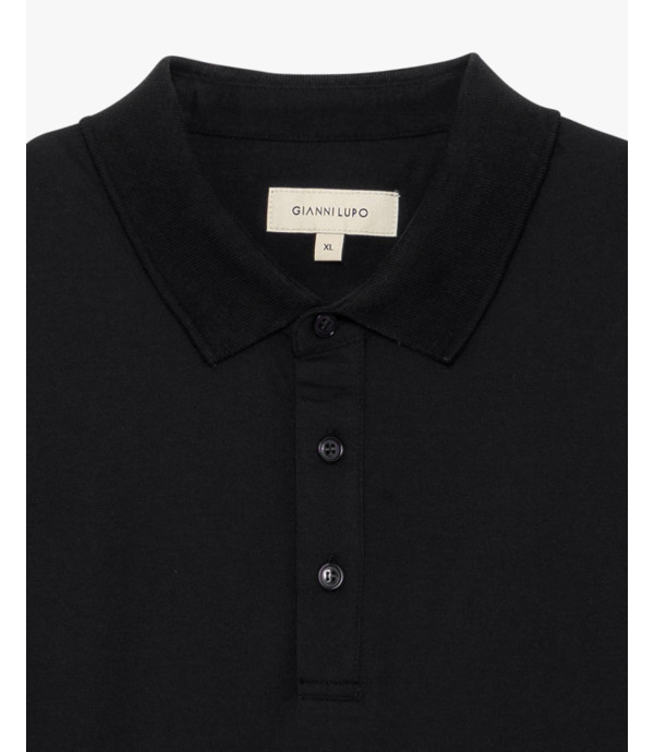 Polo in piquet con logo