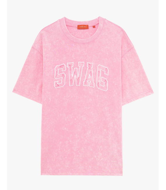 T-shirt relaxed fit tie die