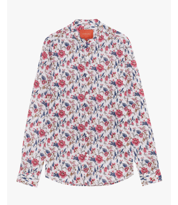 Camicia in fantasia floreale