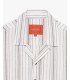 Camicia manica corta a righe