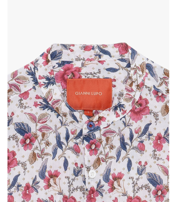 Camicia in fantasia floreale