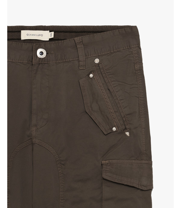 Slim fit cargo trousers