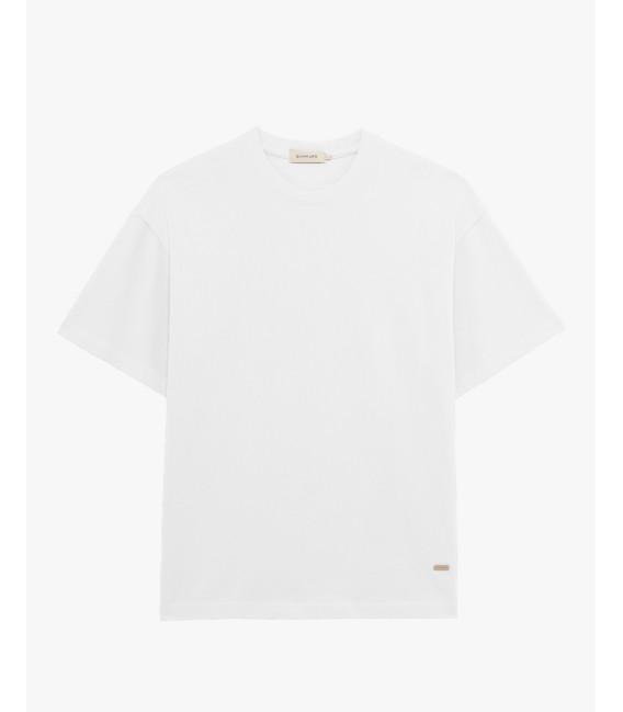 T-shirt oversize texturizzata