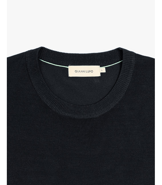 T-shirt in maglia muscle fit