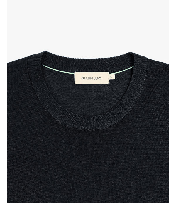 T-shirt in maglia muscle fit