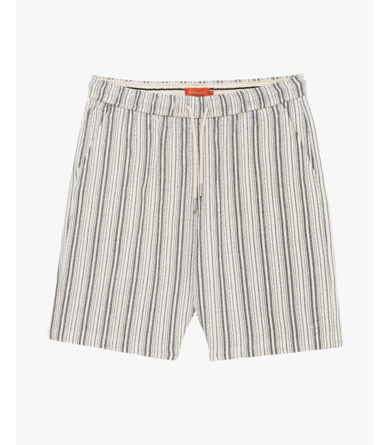 Striped bermuda shorts