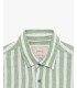 Camicia a righe in lino