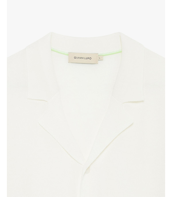 Camicia a manica corta in maglia