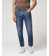 Jeans MIKE95 carrot fit con graffi medium wash