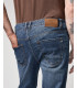Jeans MIKE95 carrot fit con graffi medium wash