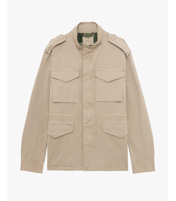 Field jacket in cotton