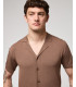 Camicia a manica corta in maglia