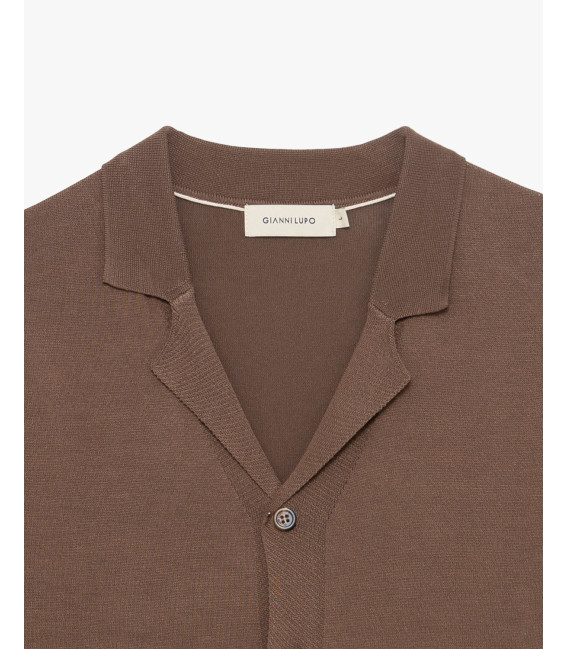 Camicia a manica corta in maglia