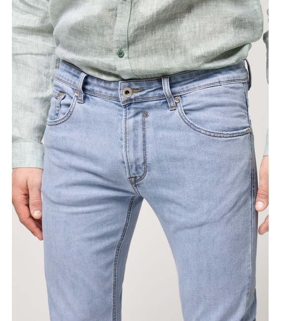 Jeans KEVIN skinny fit light blue wash