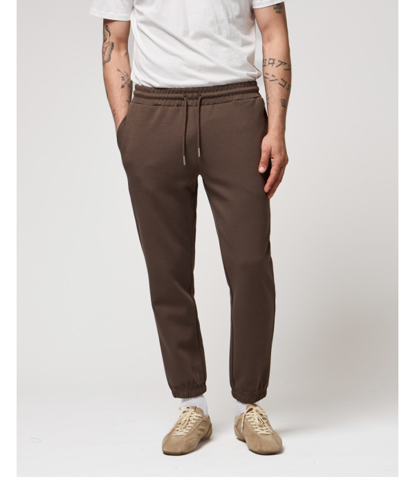 Joggers con logo ricamato