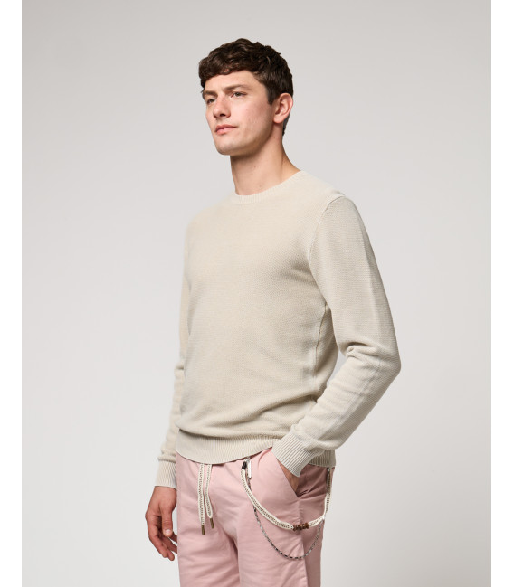 Maglia in cotone effetto used