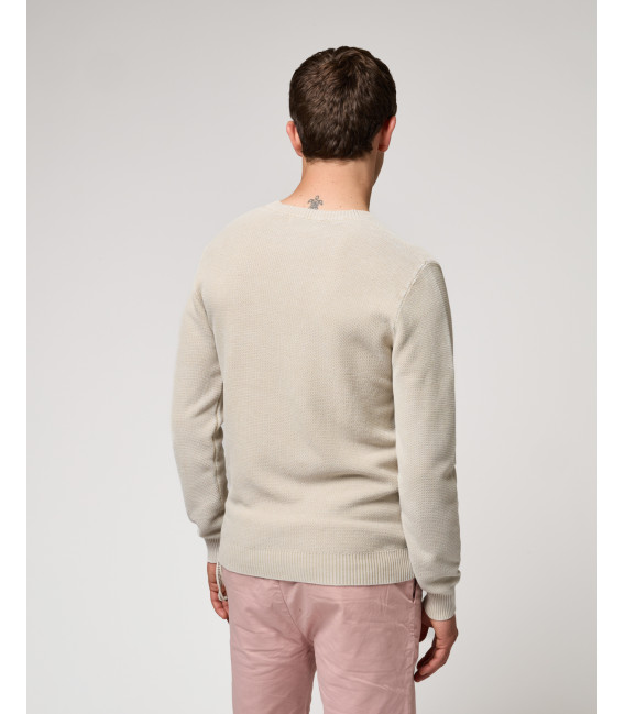 Maglia in cotone effetto used