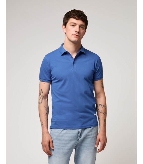 Polo in piquet con logo