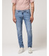Jeans BRUCE regular fit con strappi dark wash