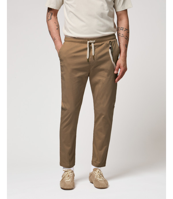 Pantaloni LEONARD con coulisse in cotone