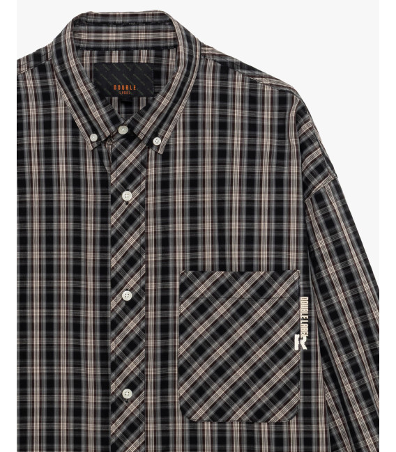 Checked shirt with pocket