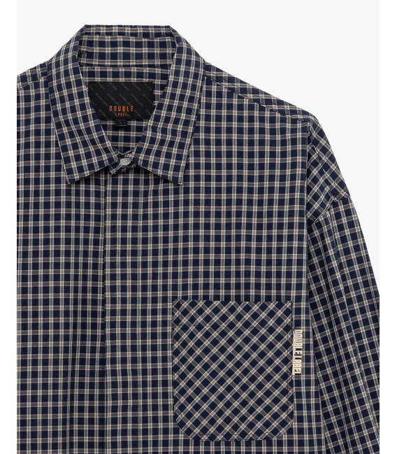 Checked shirt with pocket