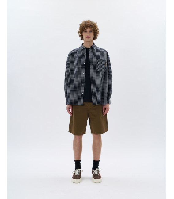 Checked shirt with pocket