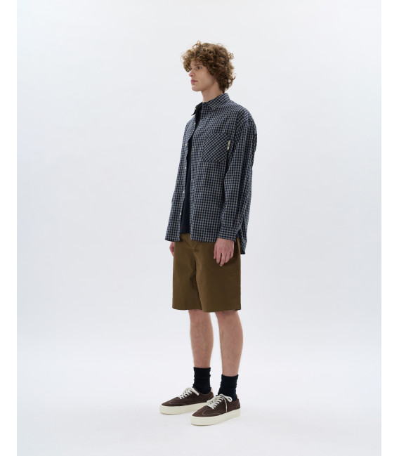 Checked shirt with pocket