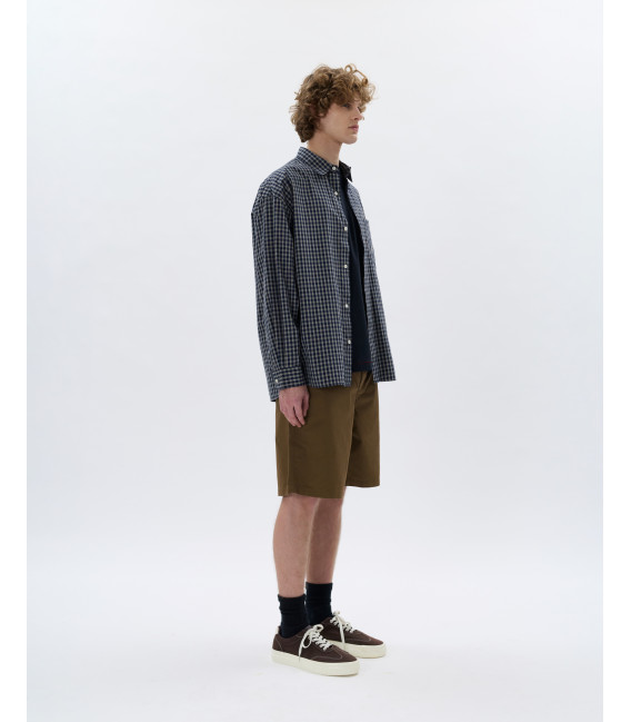 Checked shirt with pocket