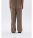 Wide leg drawstring trousers