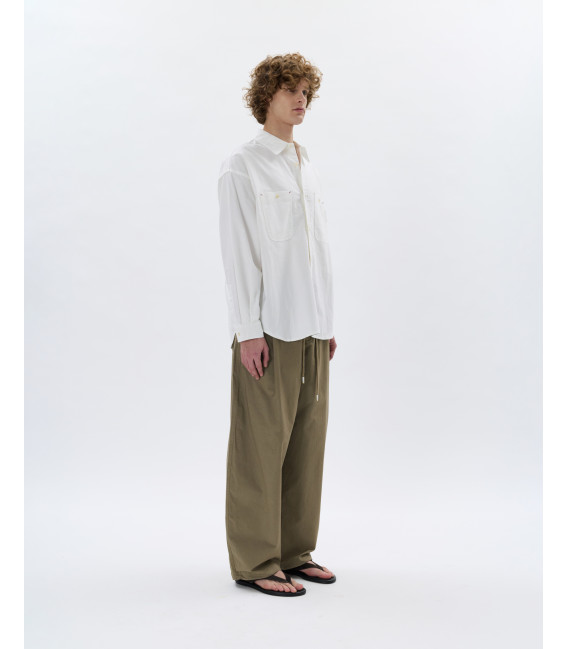 Technical fabric trousers