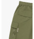 Cargo shorts with elasticated waistband