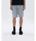 Fleece shorts with drawstring